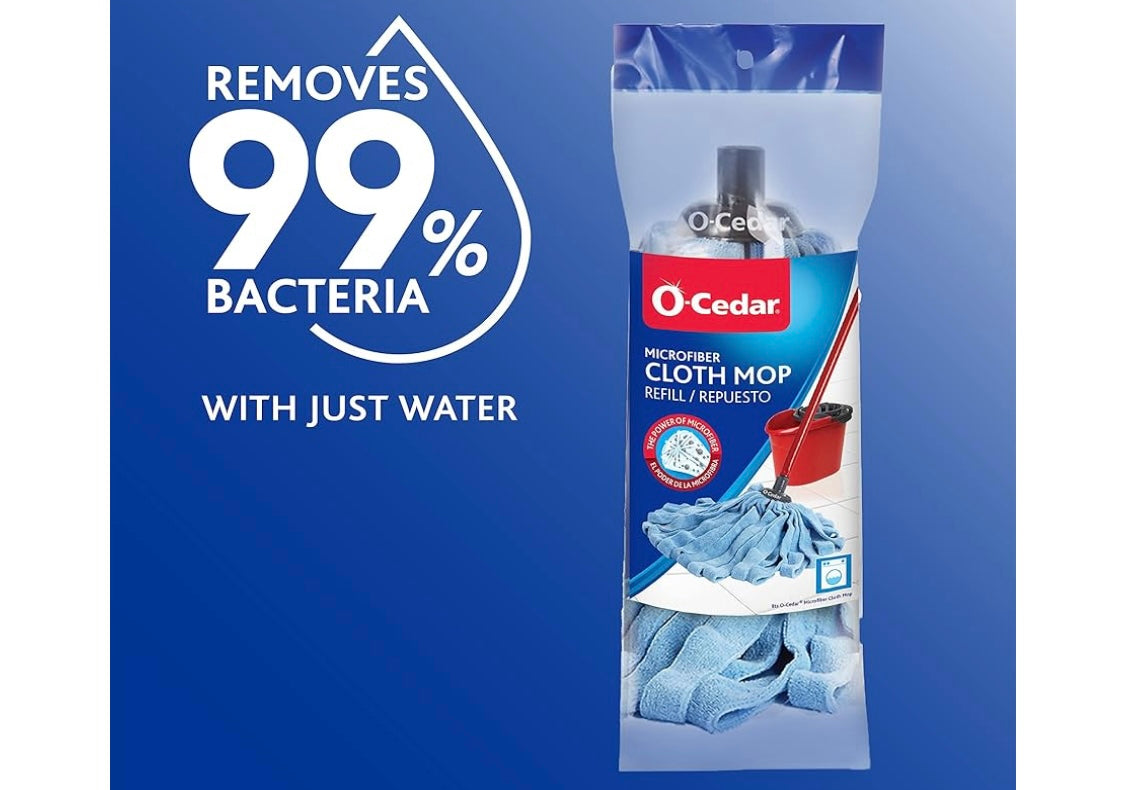 O-cedar Microfiber Cloth Mop Refill