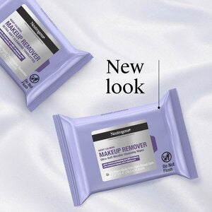 Neutrogena Makeup Remover Night Calming Cleansing Face Wipes, 25CT