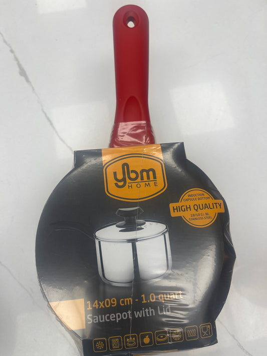 1 quart stainless steel sauce pot