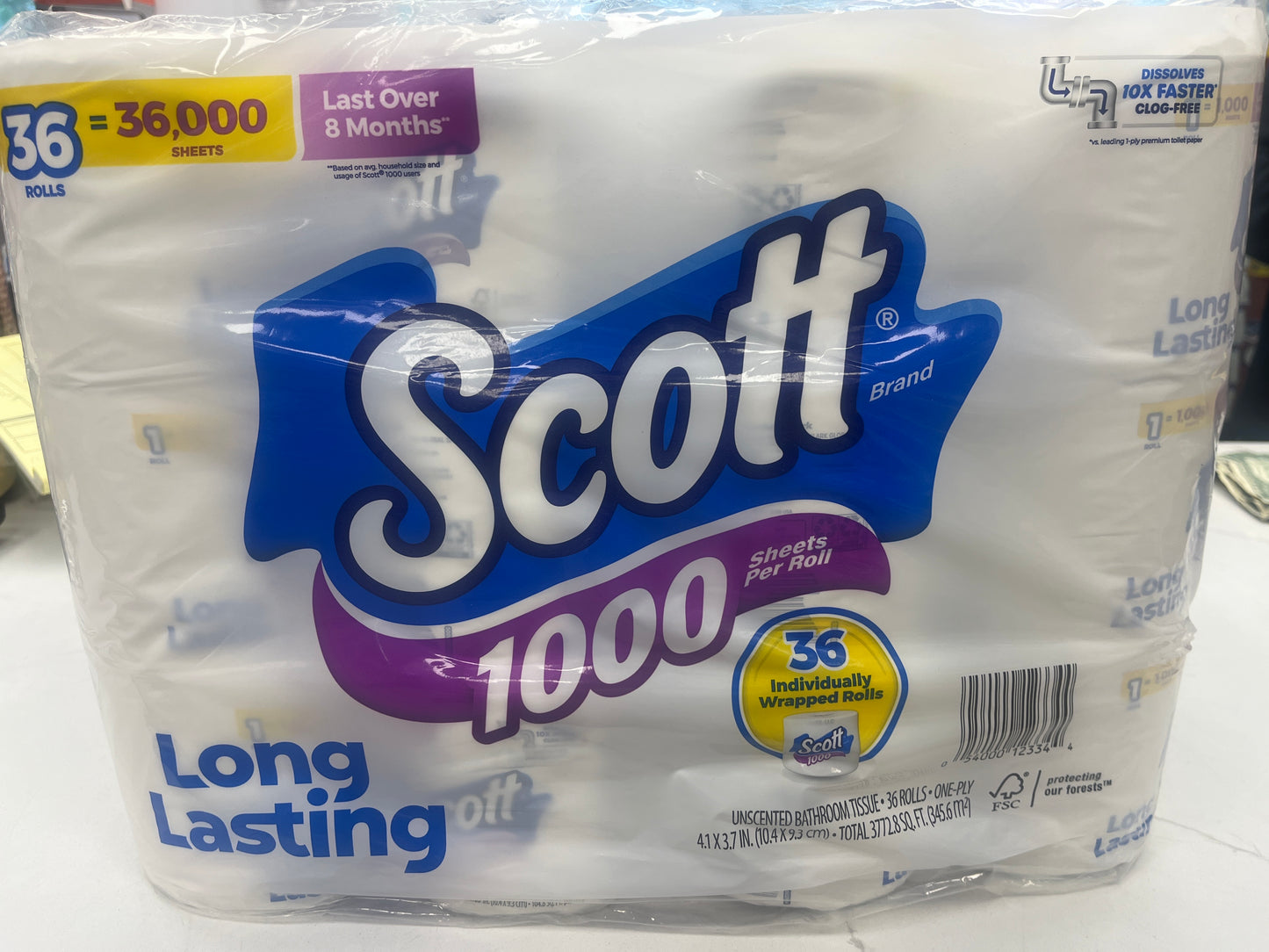 Scott toilet paper 36 Rolls