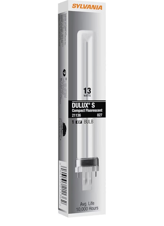 Sylvania F17  deluxe fluorescent bulb