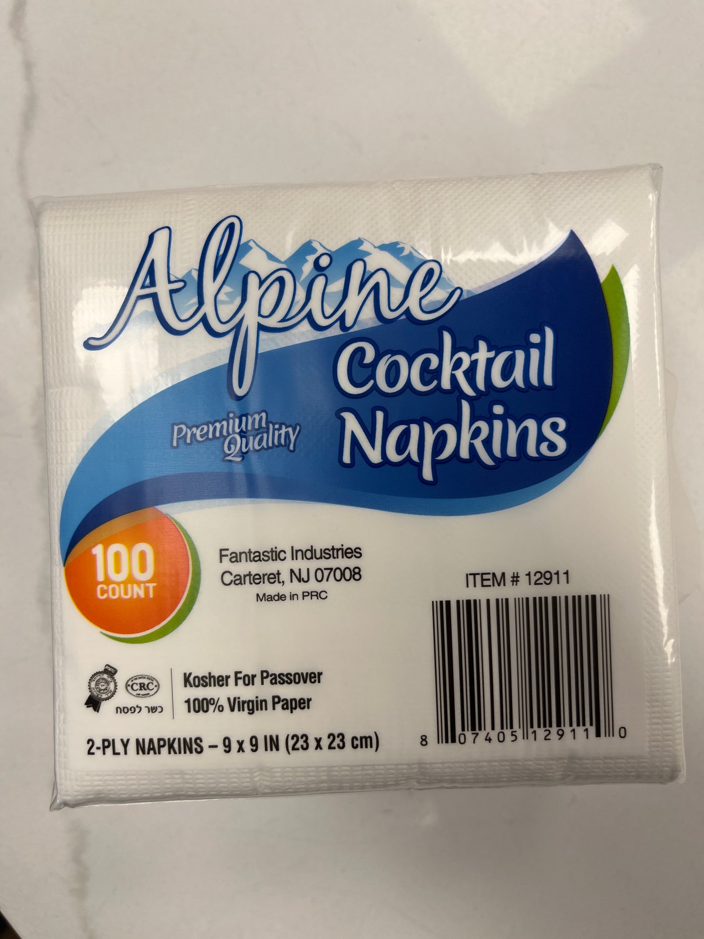 Cocktail napkins, 100 count