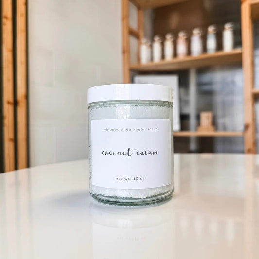 Aspen Essence Coconut Cream Foaming Sugar Scrub | Vanilla, Lime & Coconut