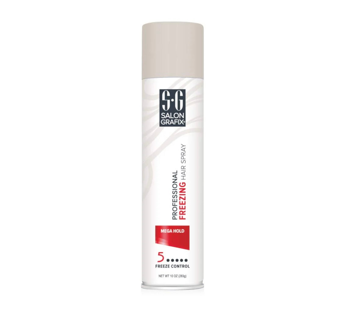 S.G salon Hair Spray Freezing 10oz