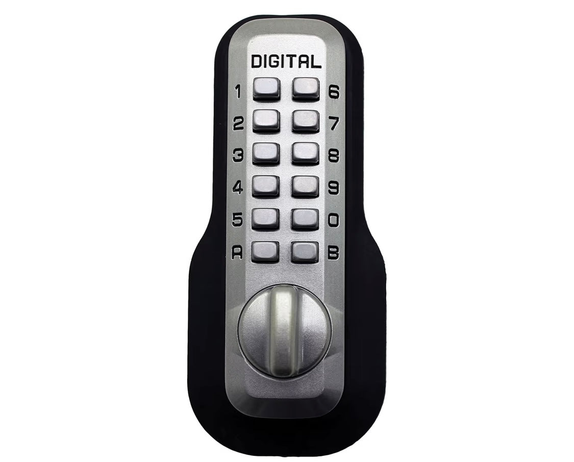 Lock Digital M210 Mechanical Keyless Entry Bump Proof Deadbolt Door Lock Satin gold  Finish