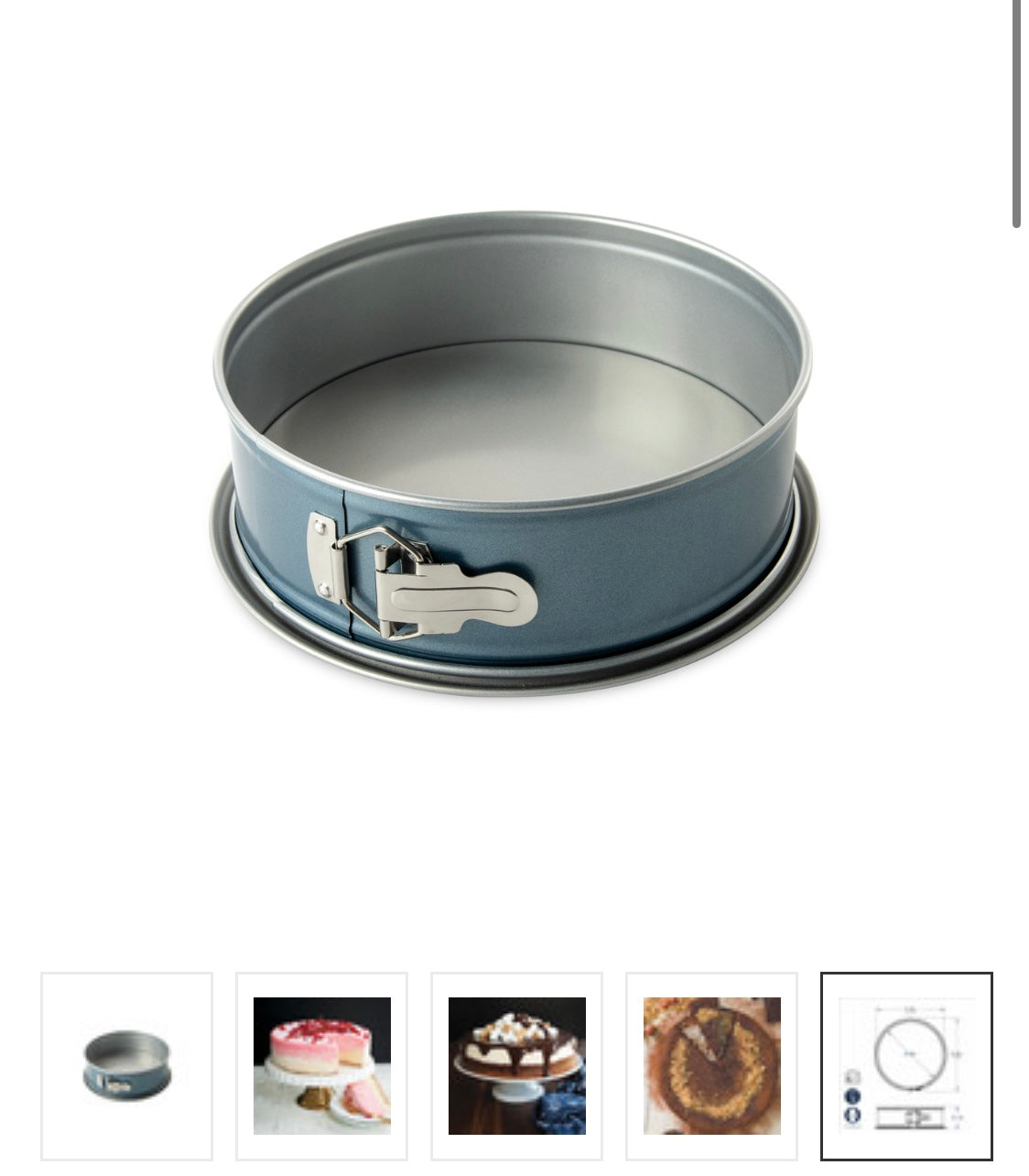 9" Sprin Gform Cake Pan