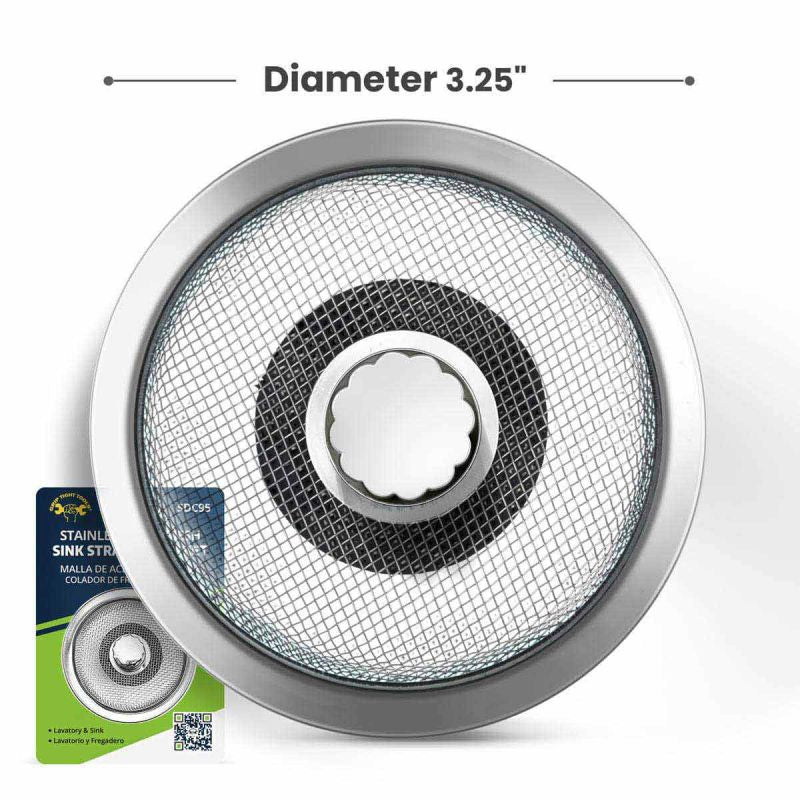 Stainless steel mesh sink strainer basket