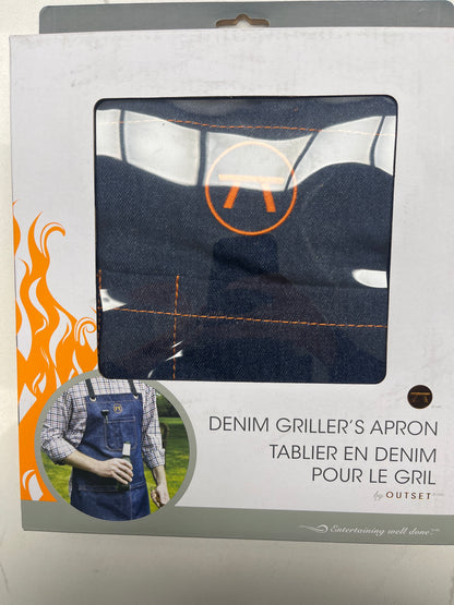 Denim grillers apron