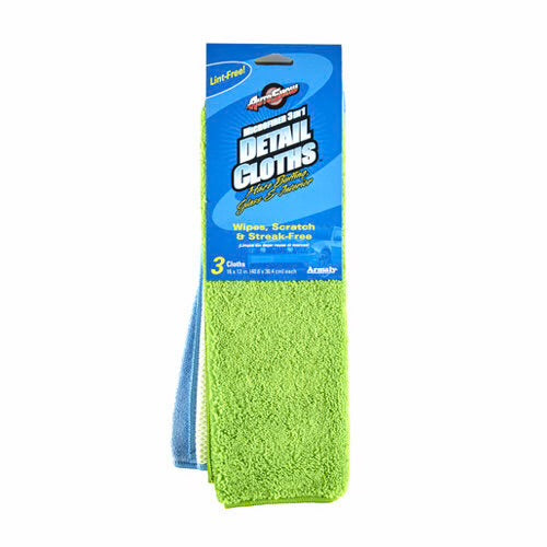 AUTOSHOW Microfiber 3-in-1 Detail Cloths