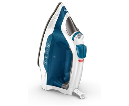 BLACK+DECKER Easy Steam Compact Iron, IR06V, Dual Position Cord, TrueGlide Non-Stick Soleplate, Vertical Steam, SmartSteam