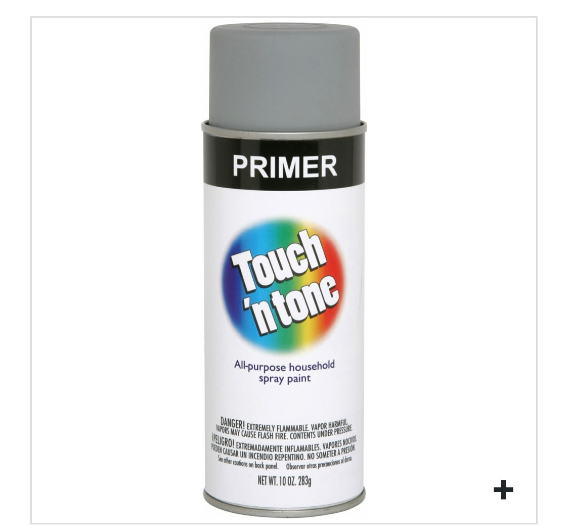 Spray paint primer gray color