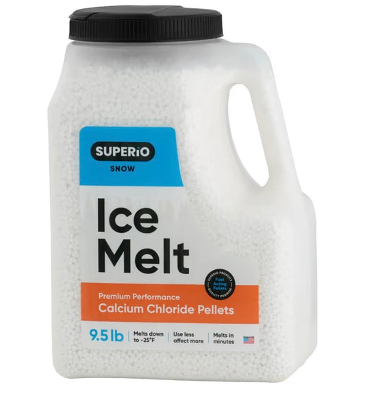 SUPERIO Ice Melt calcium chloride 9 LBS