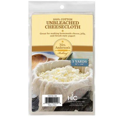 Mrs. Anderson s Baking Unbleached Cheesecloth, 3-Square Yards