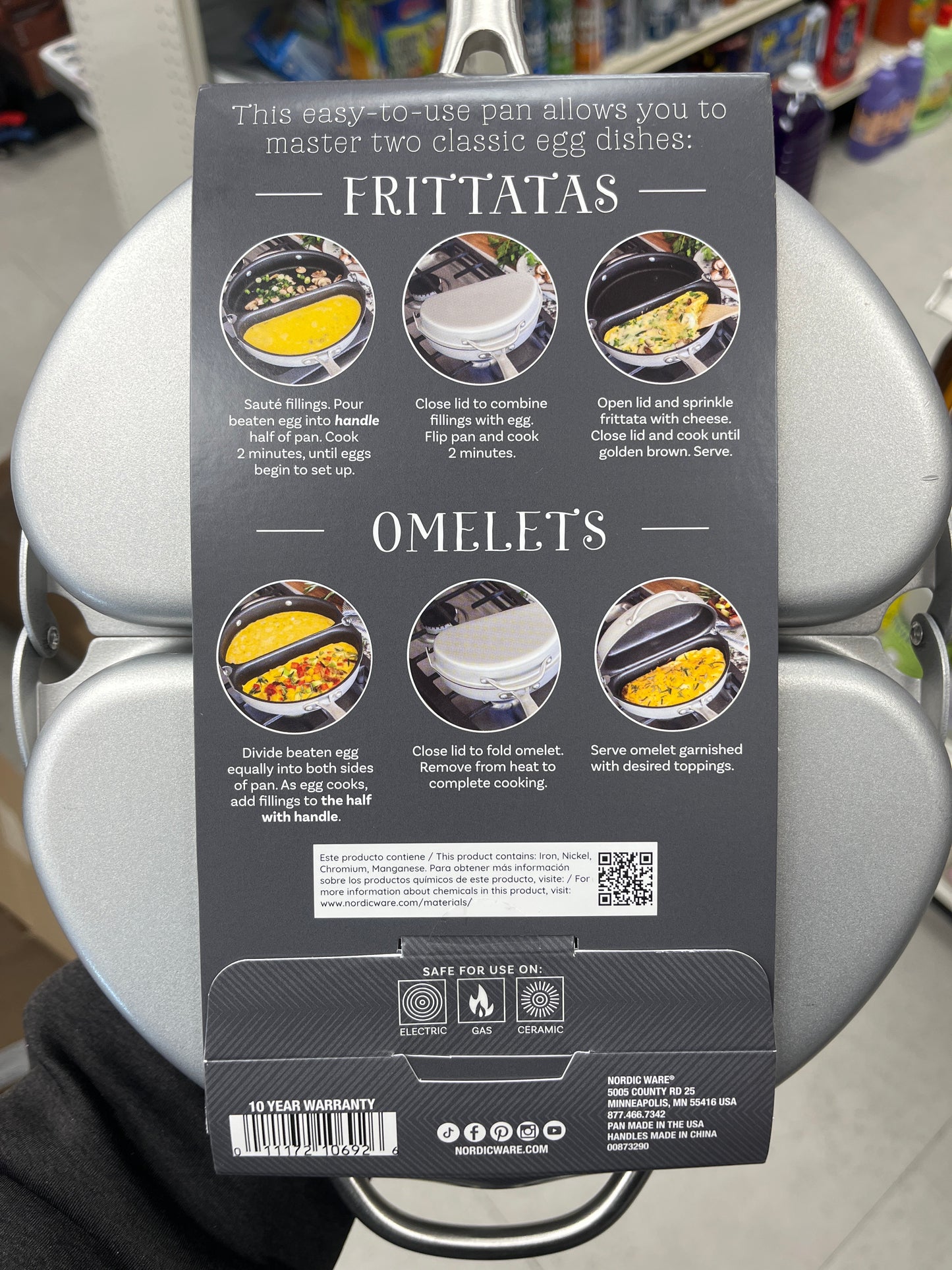 Frittata & omelet pan