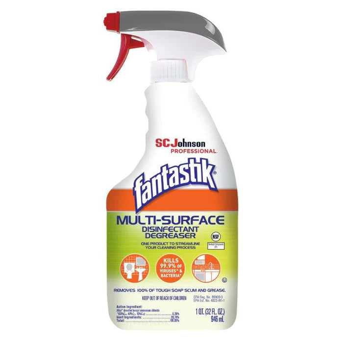 Fantastik Multi-Surface Disinfectant Degreaser Trigger - 32oz
