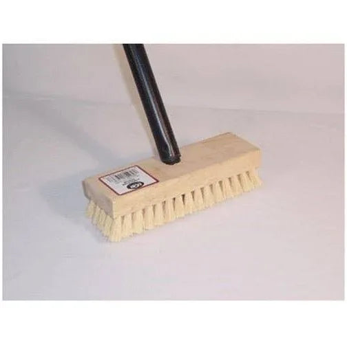 Deck scrub Brush on stick