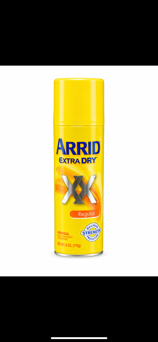 Arrid deodorant Extra Dry Regular 6oz