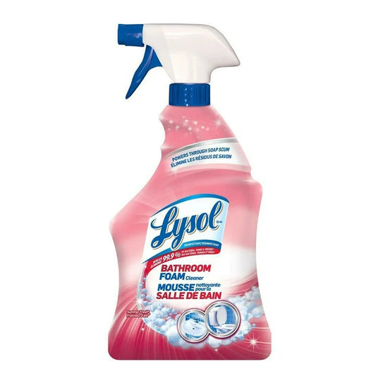 Lysol Bathroom Cleaner Spray, Bathroom Foam, Summer Fresh 32oz Powers Through Soap Scum