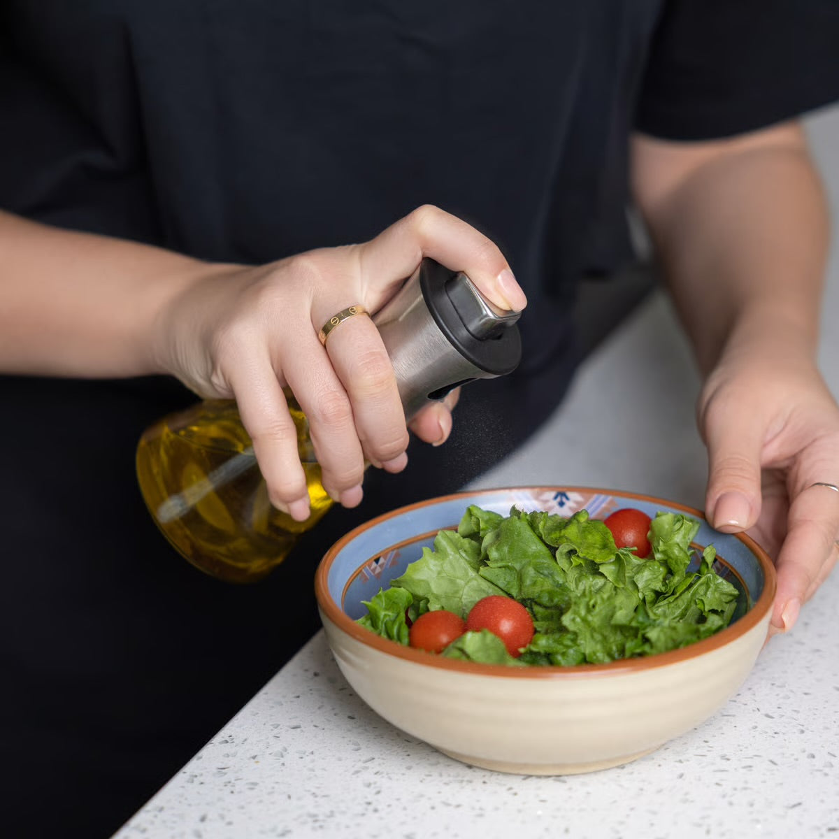 GLASS OIL SPRAY BOTTLE 200 ML