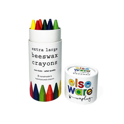 Elsewhere, beeswax, crayons, extra large