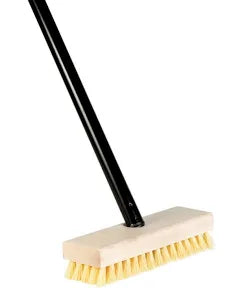 Deck scrub Brush on stick