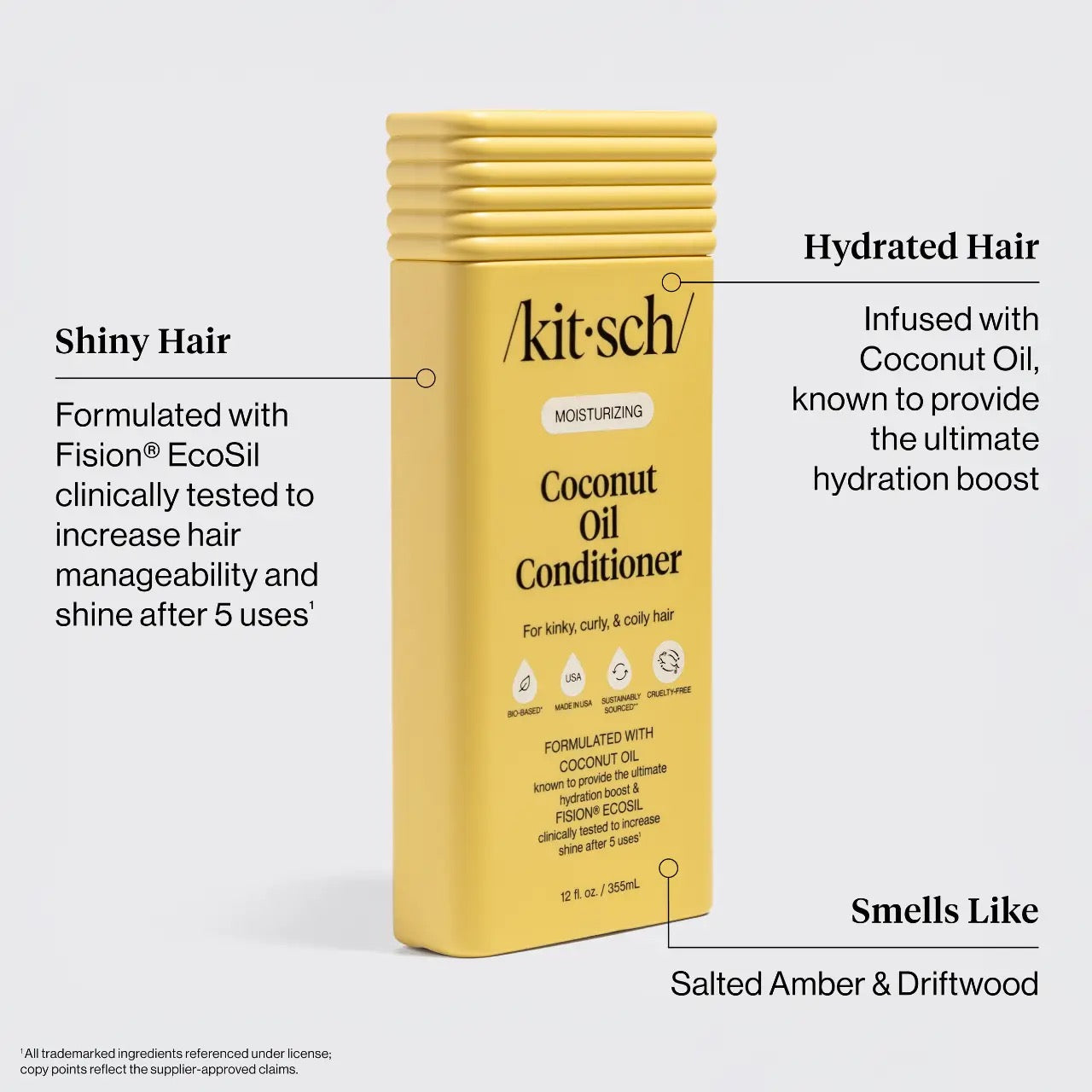 Kit.sch/ moisturizing, coconut oil conditioner