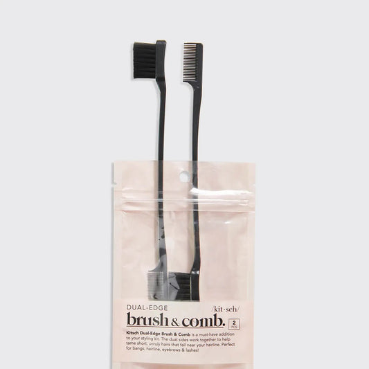 Kit.sch/ dual edge, brush, and combo two-piece
