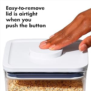 OXO Good Grips POP Airtight Food Storage Containers for Pantry, 5-Piece Set