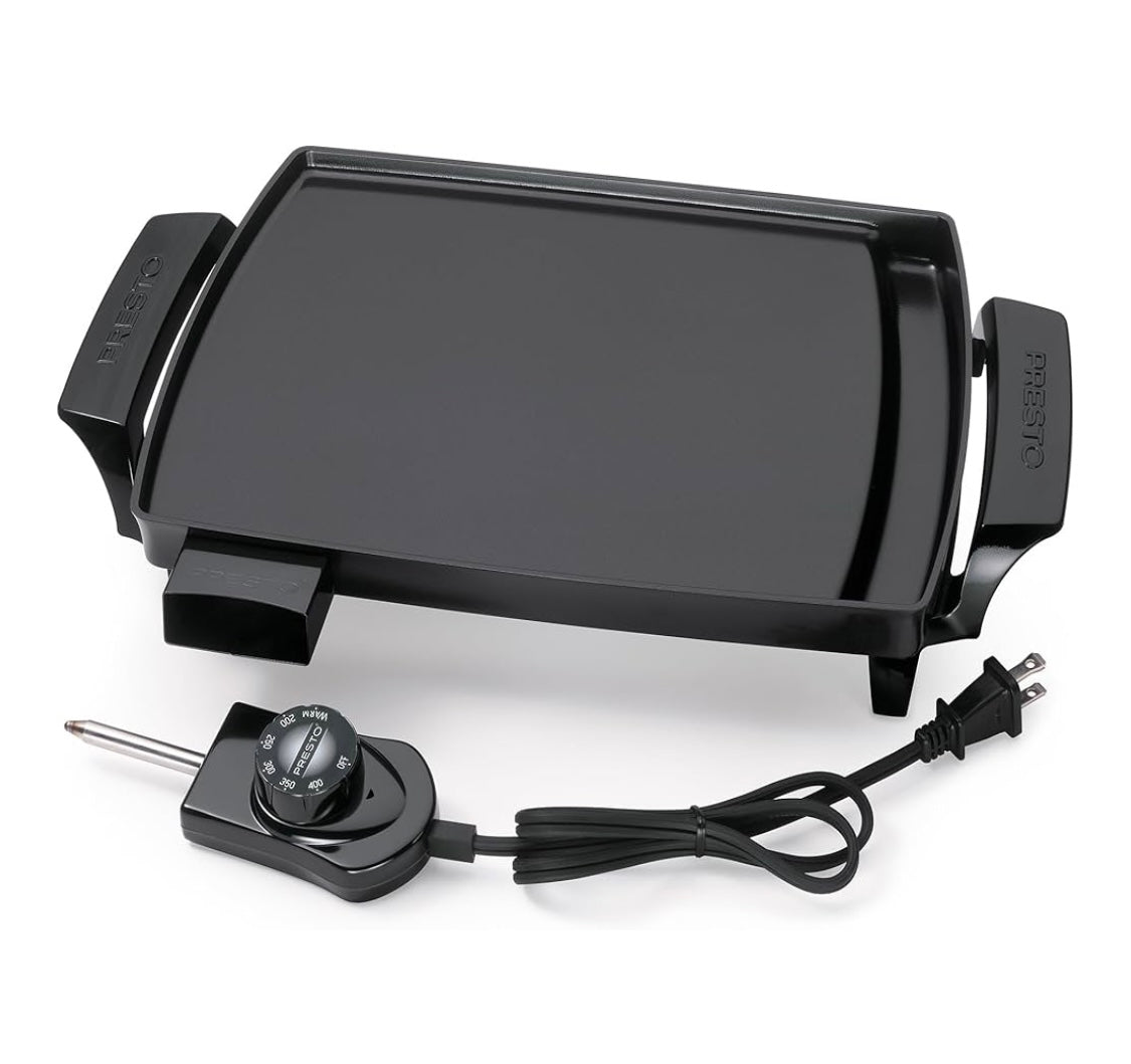 PRESTO Liddle Griddle electric mini griddle