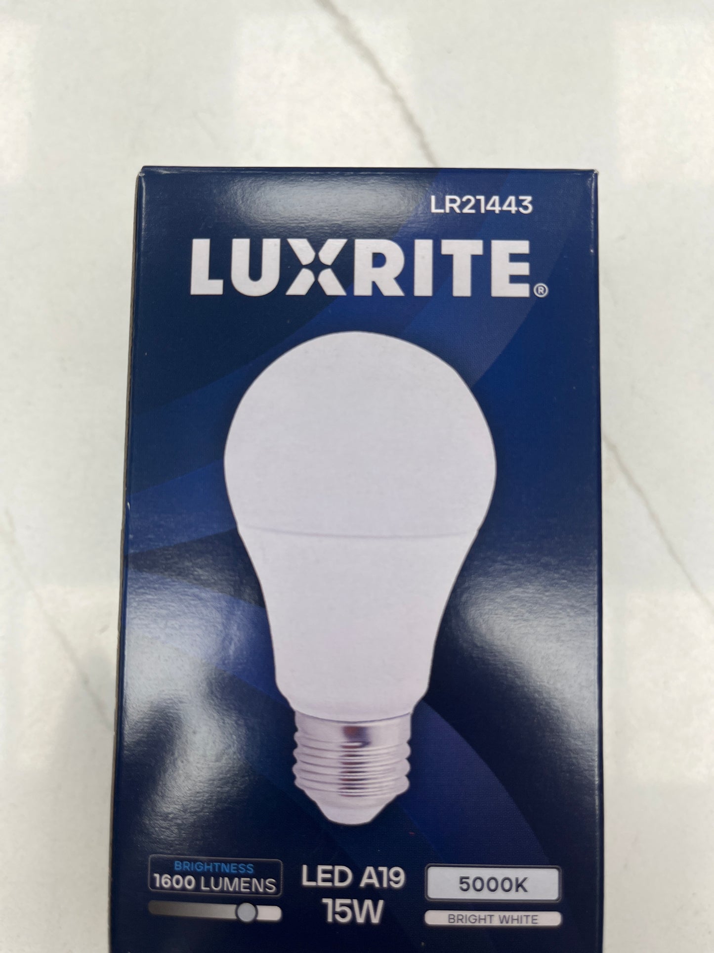 Luxrite A19 LED Bulb 5000K