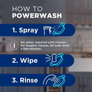 Dawn Platinum Plus Powerwash Dish Spray, Lemon Scent, 16 oz