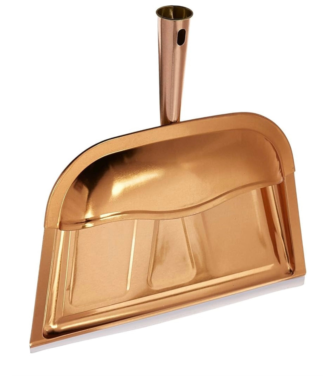 Copper Hooded Dust Pan