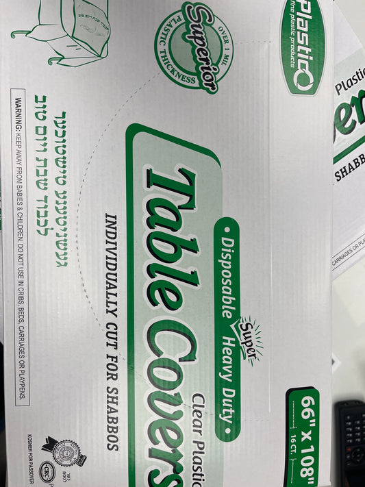 66 X 108 disposable Table Cloth