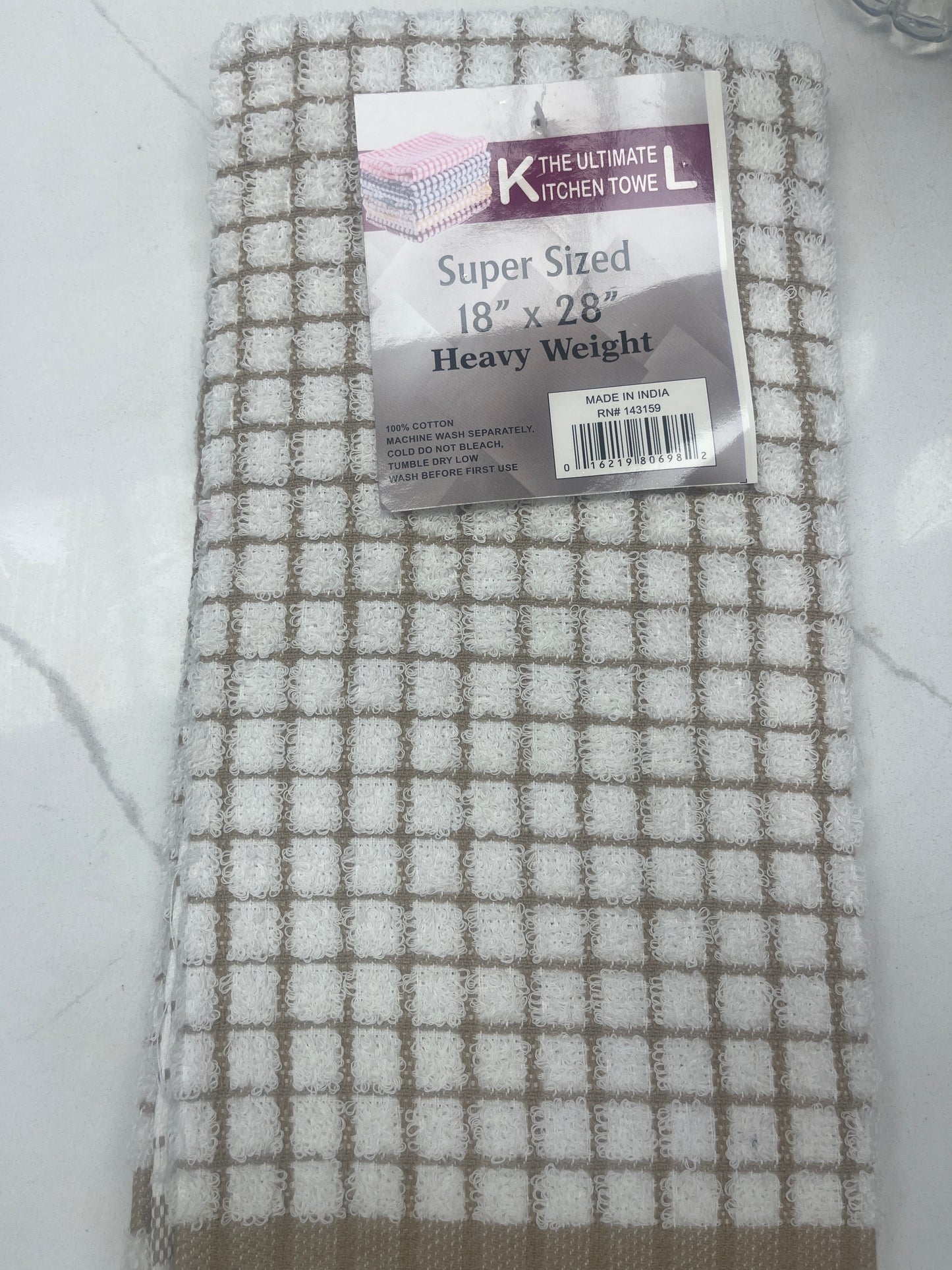 Kitchen Towel checkered 18x28 all colors