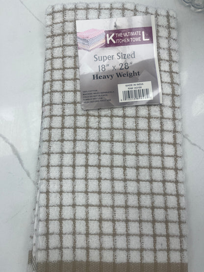 Kitchen Towel checkered 18x28 all colors