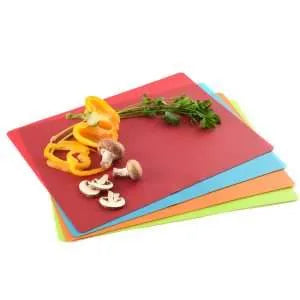 Gripping flexible, cutting mats 4 piece multipurpose bonus pack colors