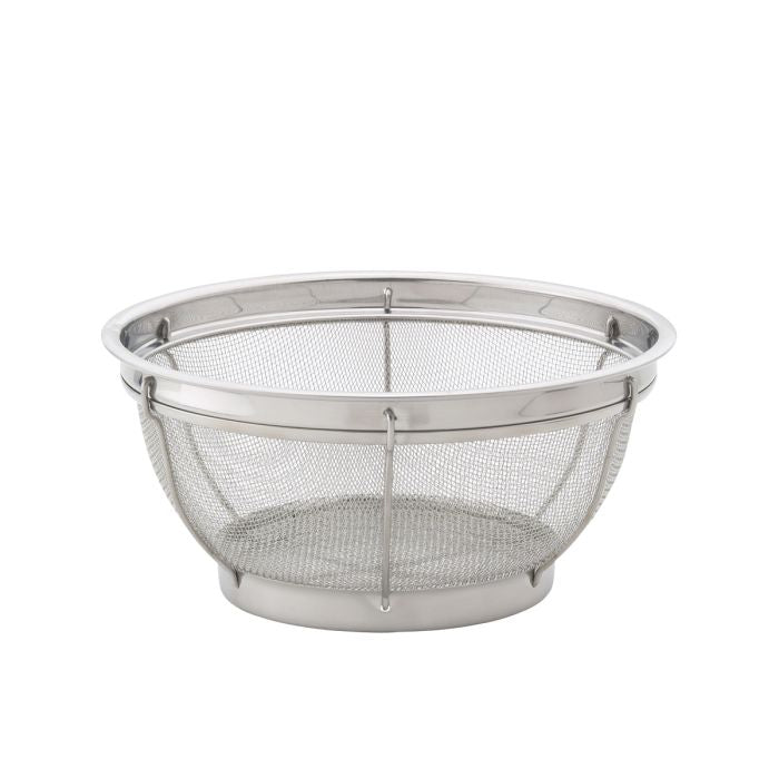 Stainless steel mesh colander 9”