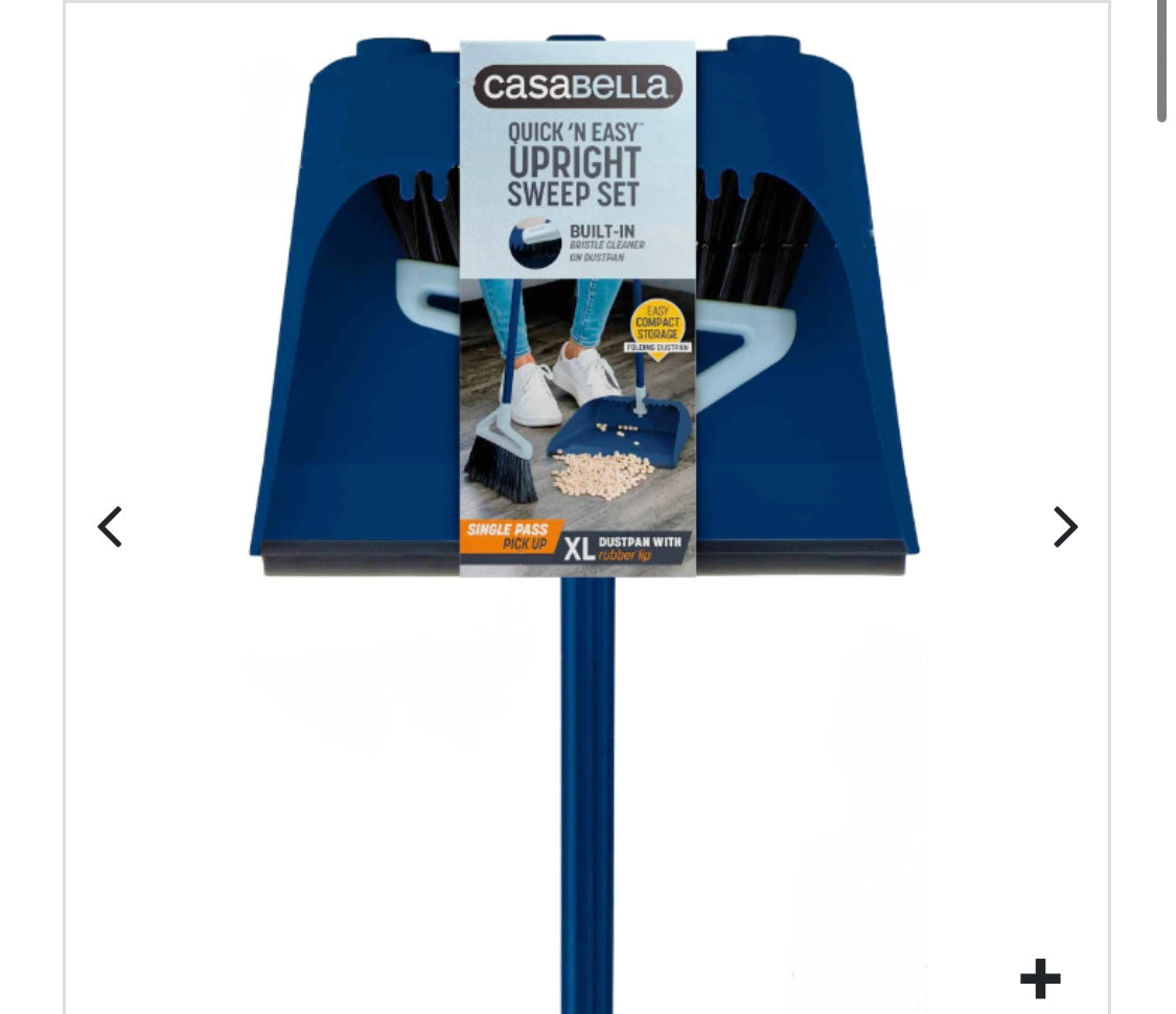Casabella Dustpan & Broom