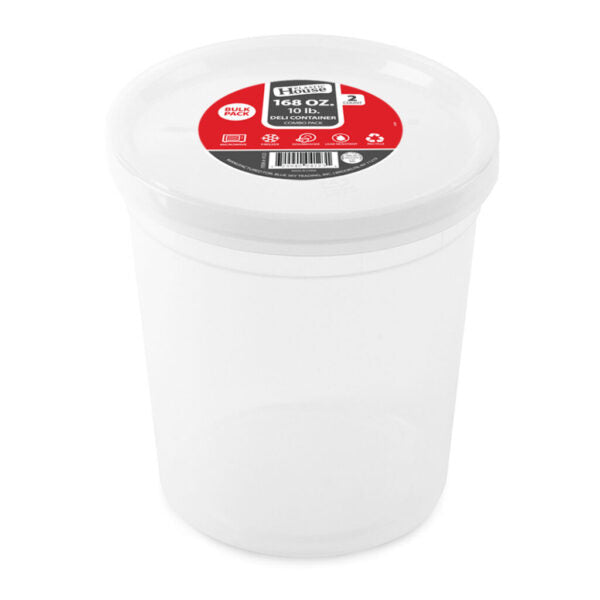 Deli Containers 168oz Combo (2 Count)