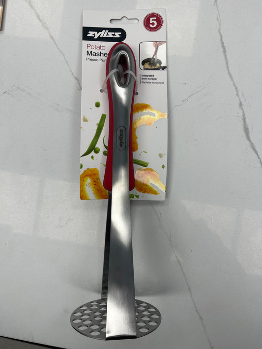 Zylizz potato masher stainless steel