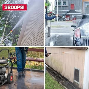 PowerSmart Gas Pressure Washer 3200 PSI