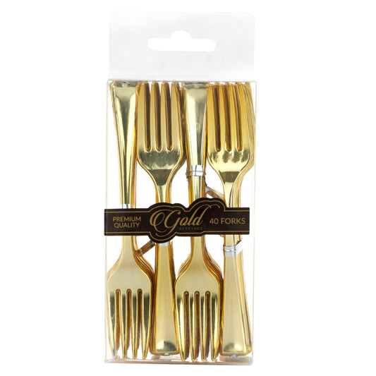 MiniWare 4″ Gold Forks