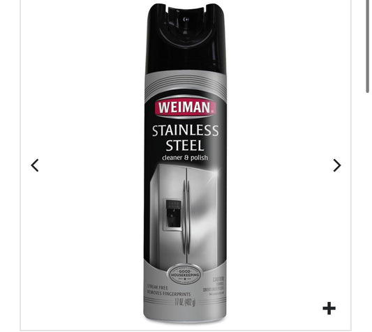 WEIMAN STAINLESS STEEL- AERO 17oz CLEANER & POLISH