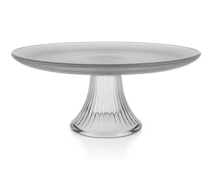 Anchor Hocking Monaco Cake Set, STD, Crystal