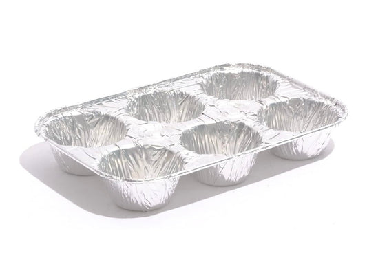 Aluminum Muffin tins pan 6 cavity