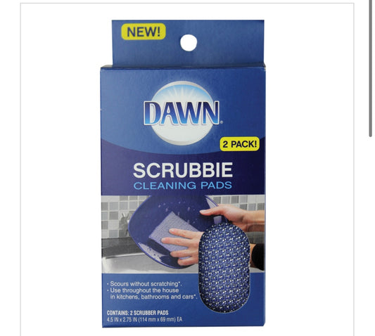 DAWN SCRUBBIE CLEANING PADS – 2pk