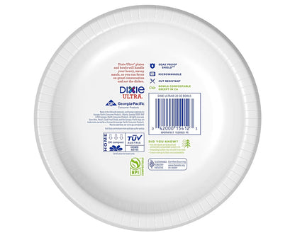 Dixie Ultra, Large Paper Bowls, 20 Oz, 26 Count, Microwave Safe, Compostable, Disposable Bowls Great For Breakfast, Lunch, And Dinner Meals
