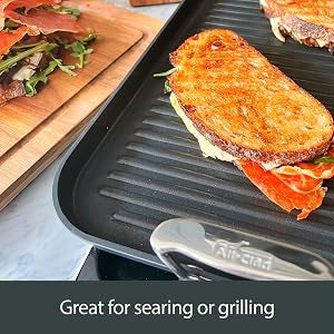 All-Clad HA1 Hard Anodized Nonstick Grill/Griddle Pan