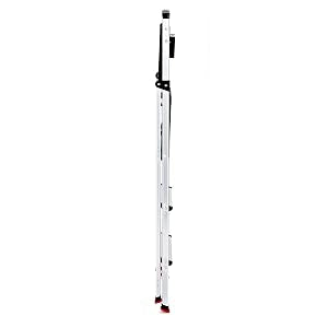 Rubbermaid 3-Step Ladder, Aluminum Lightweight Folding Step Stool with Project Tray, Silver, Tested to US Safety Standards, No Assembly Required