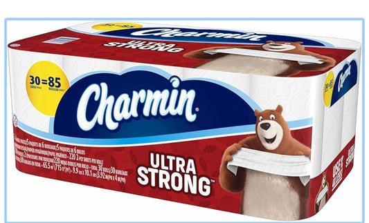 Charmin Toilet Paper 30=80 Rolls